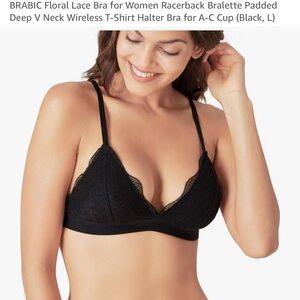 Black Lace Racerback Bralette